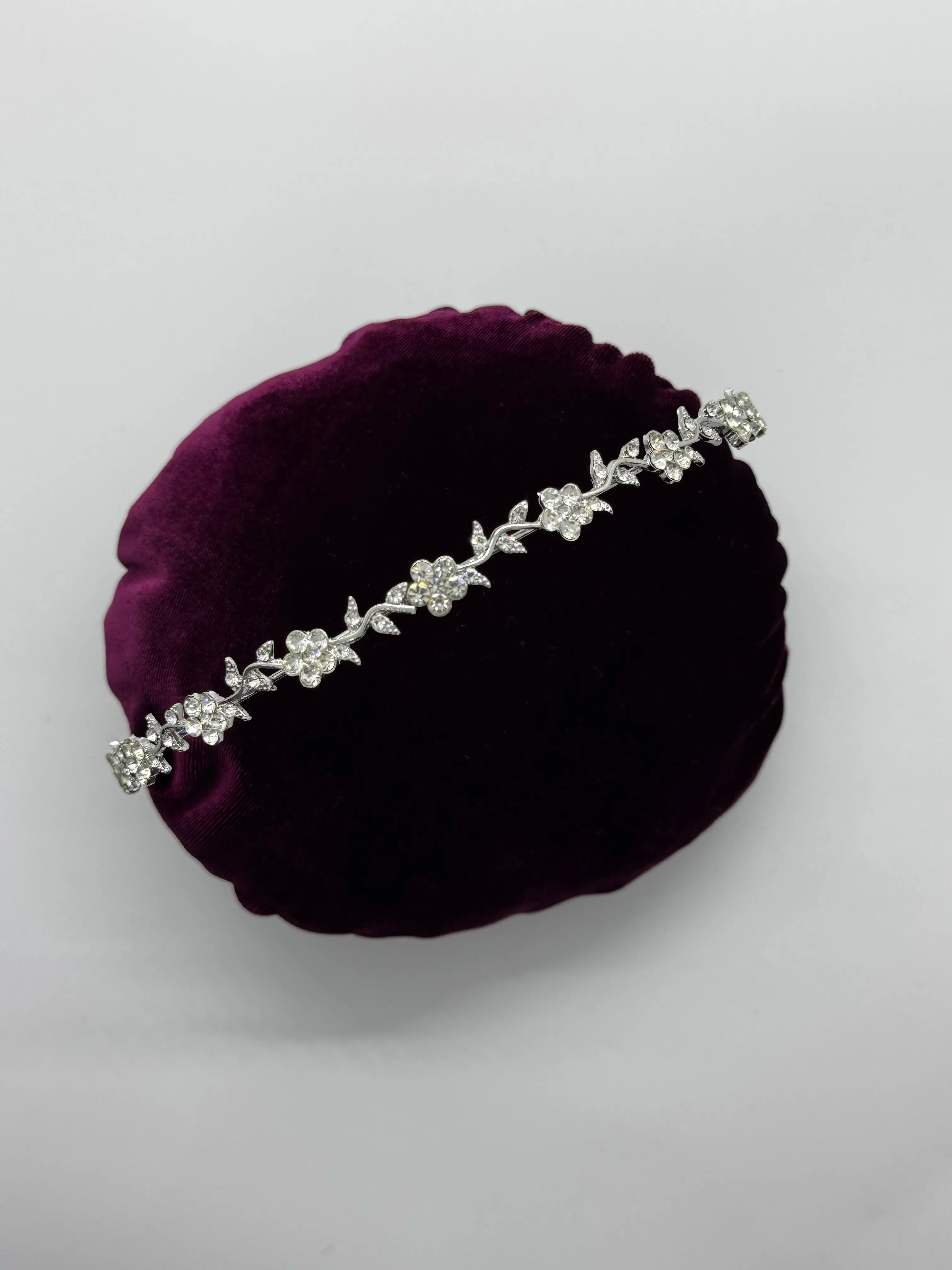 Ethereal Blossom Tiara Gelin Tacı