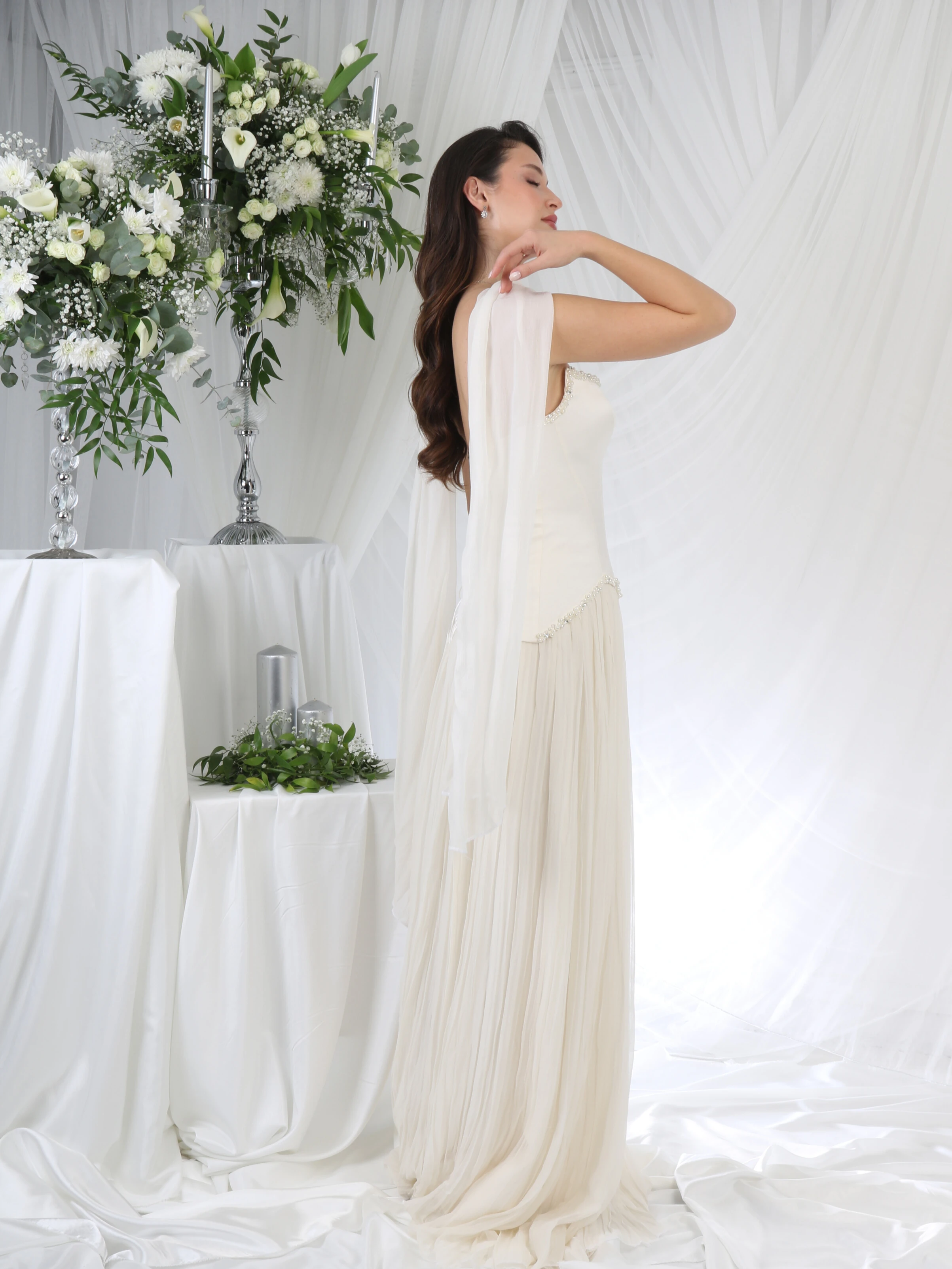 Captivating Affection Uzun Nişan Elbisesi