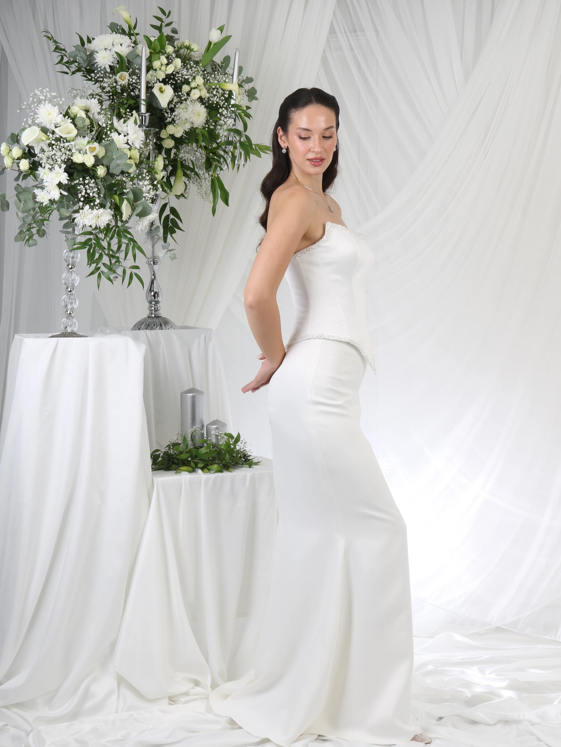 Embrace Balık Kesim Nişan Elbisesi