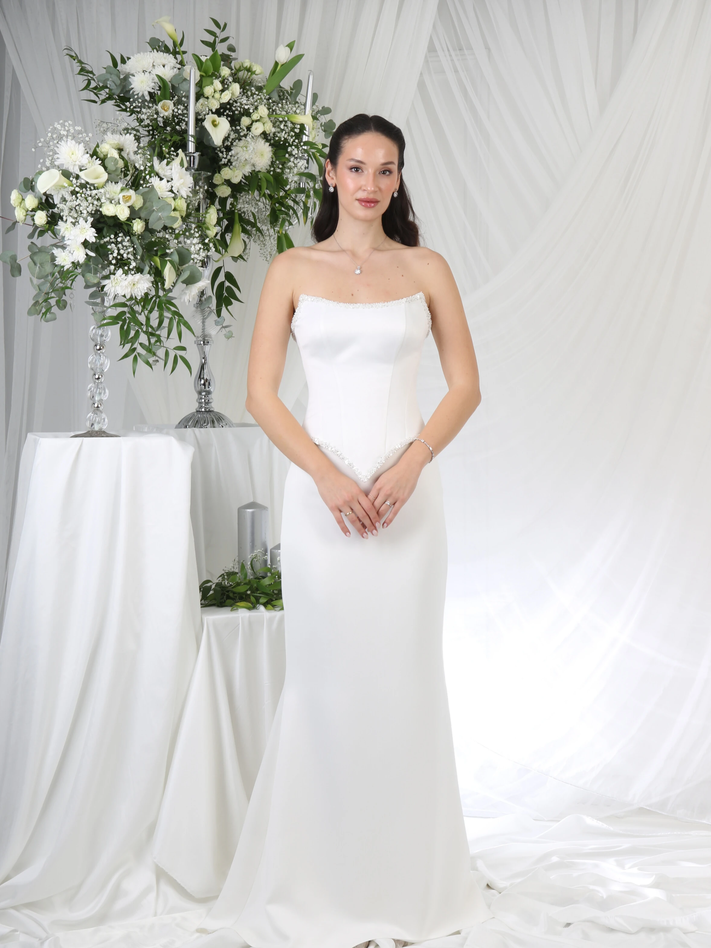 Embrace Balık Kesim Nişan Elbisesi