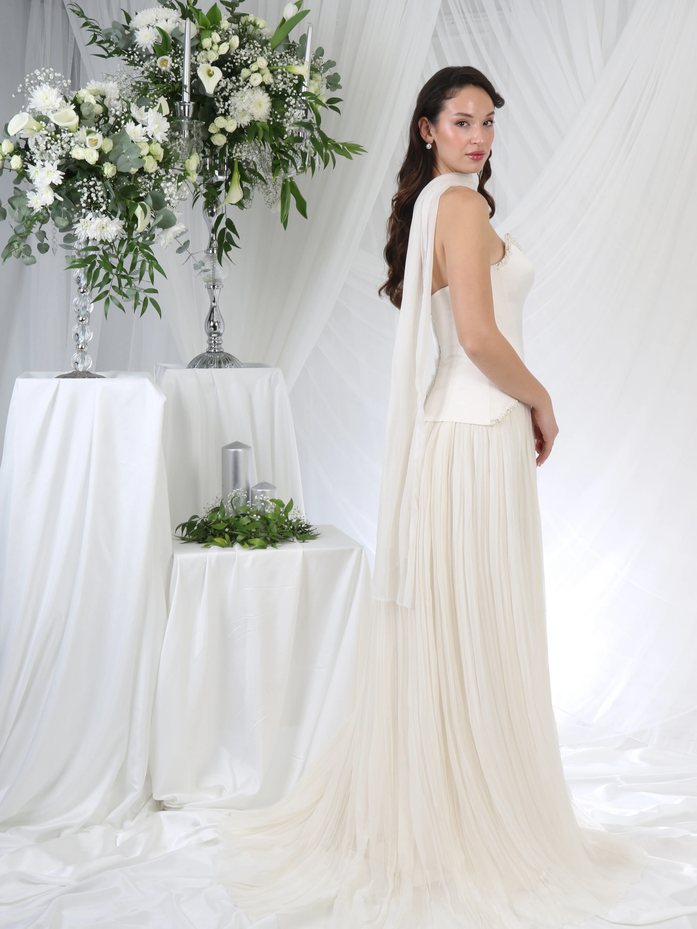 Captivating Affection Uzun Nişan Elbisesi