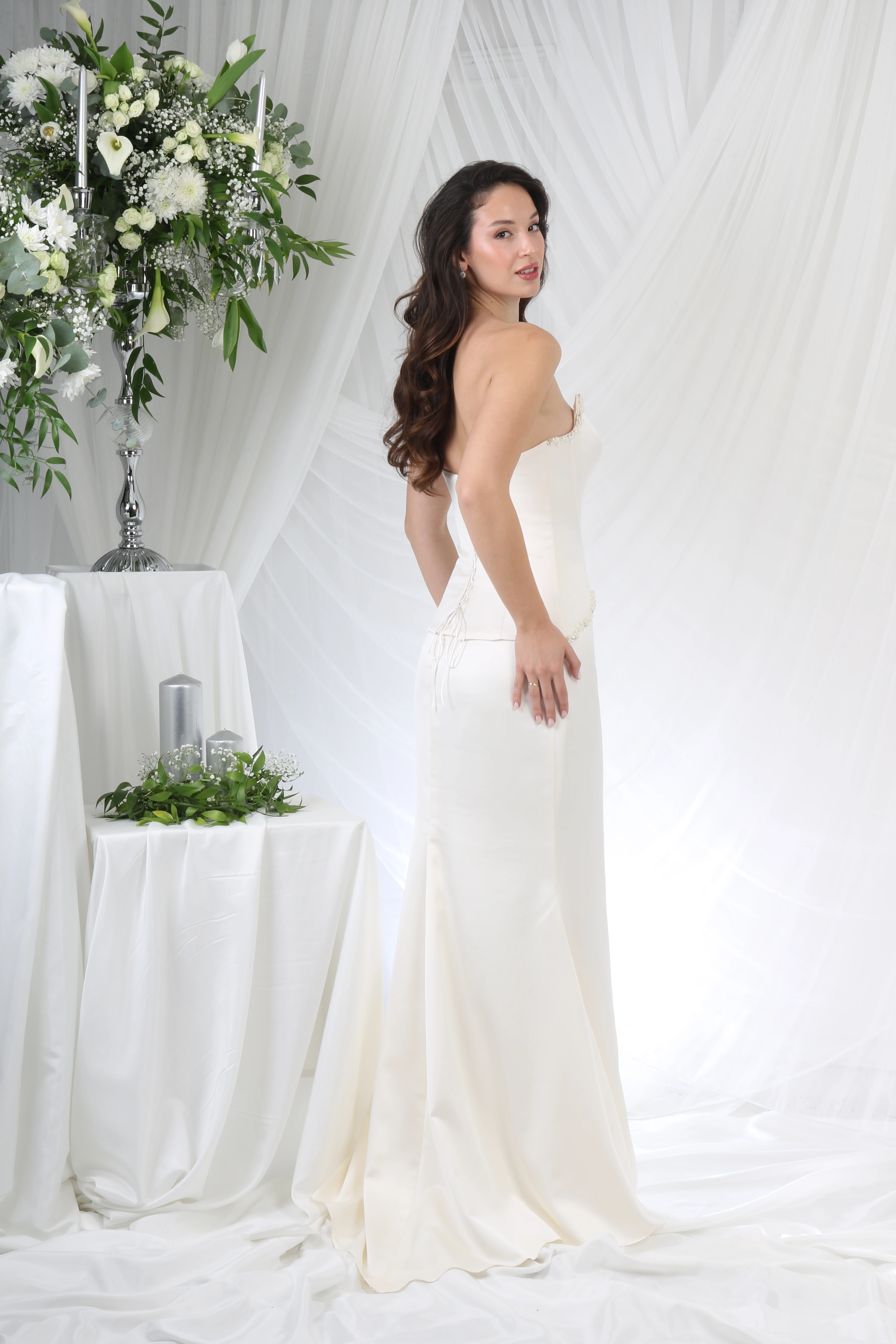 Dreamscapes Balık Kesim Nişan Elbisesi