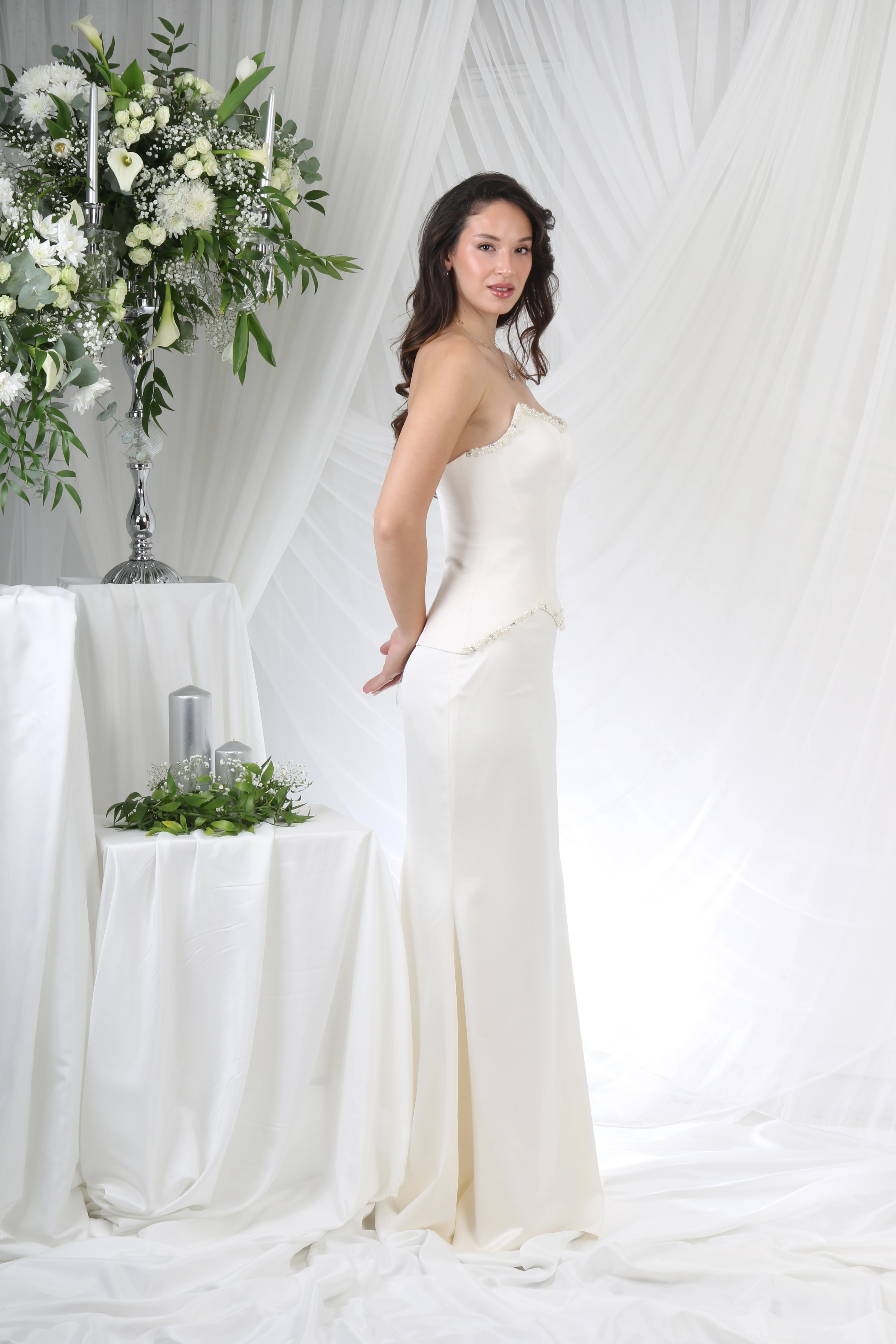 Dreamscapes Balık Kesim Nişan Elbisesi