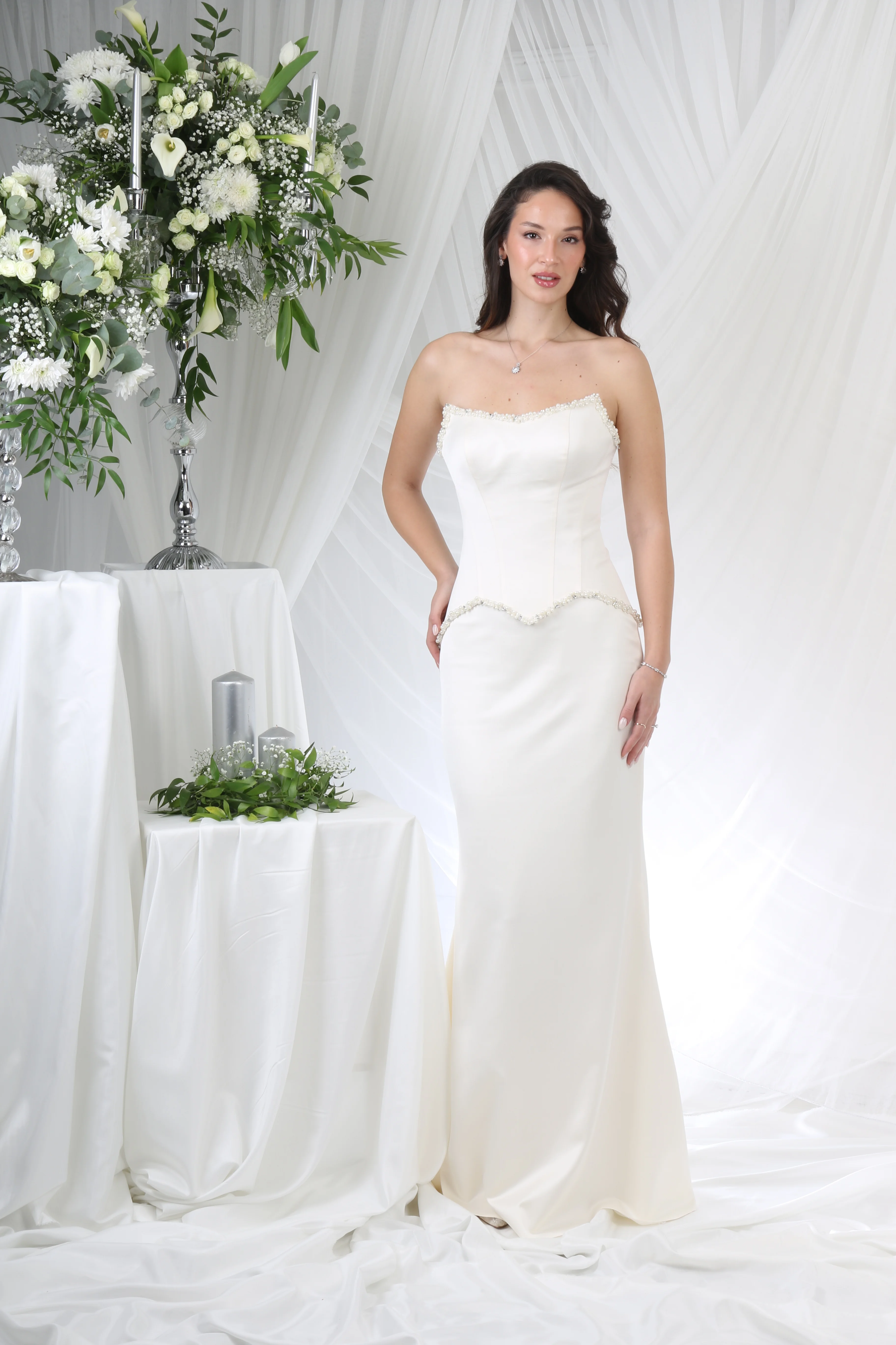 Dreamscapes Balık Kesim Nişan Elbisesi