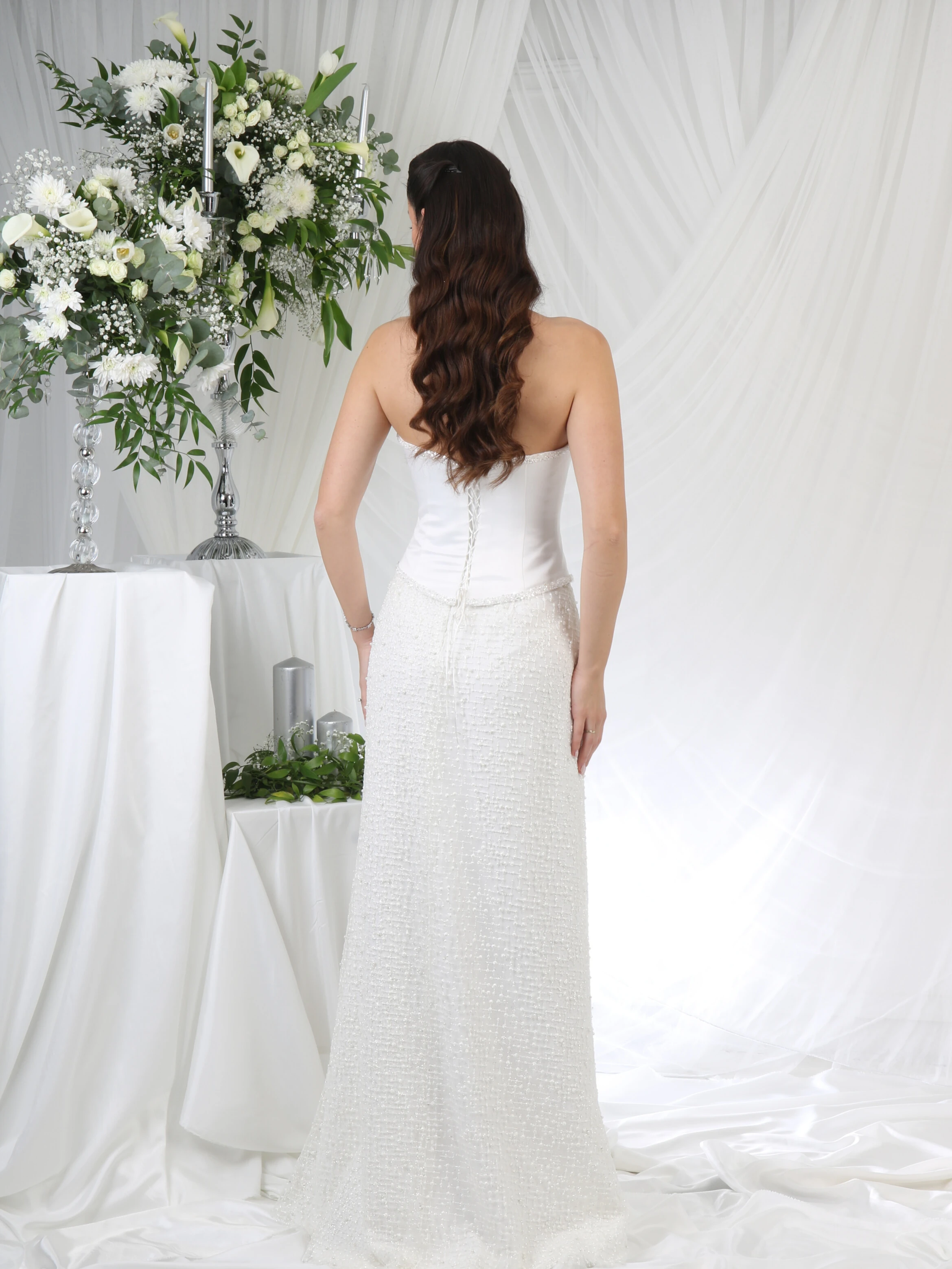 Celestial Elegance A Kesim Nişan Elbisesi