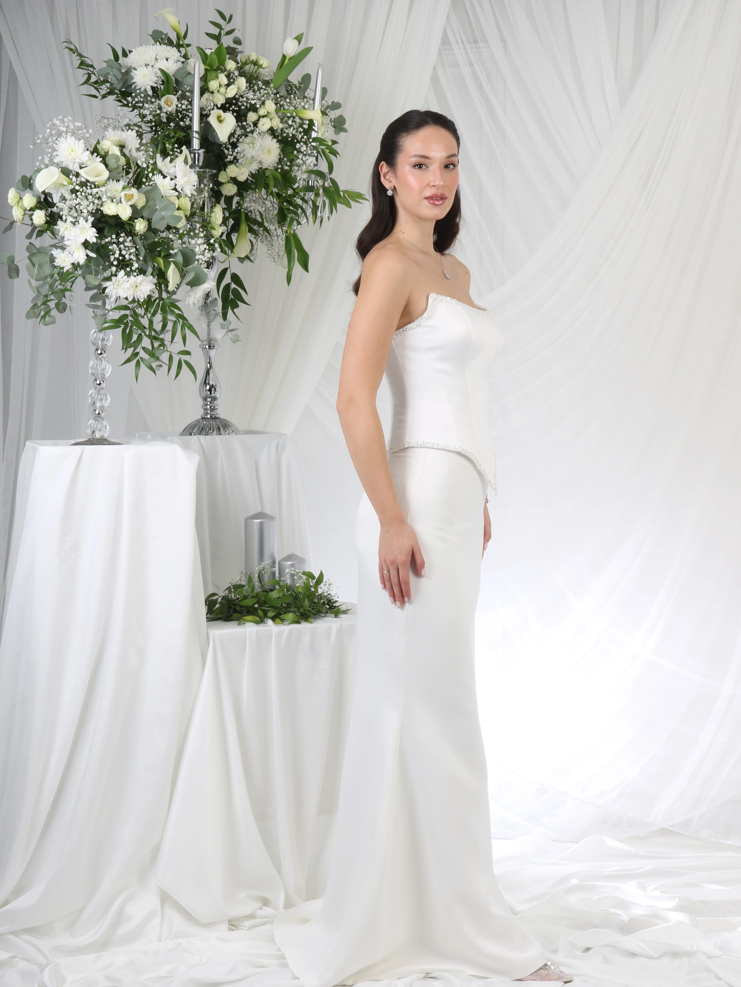 Embrace Balık Kesim Nişan Elbisesi