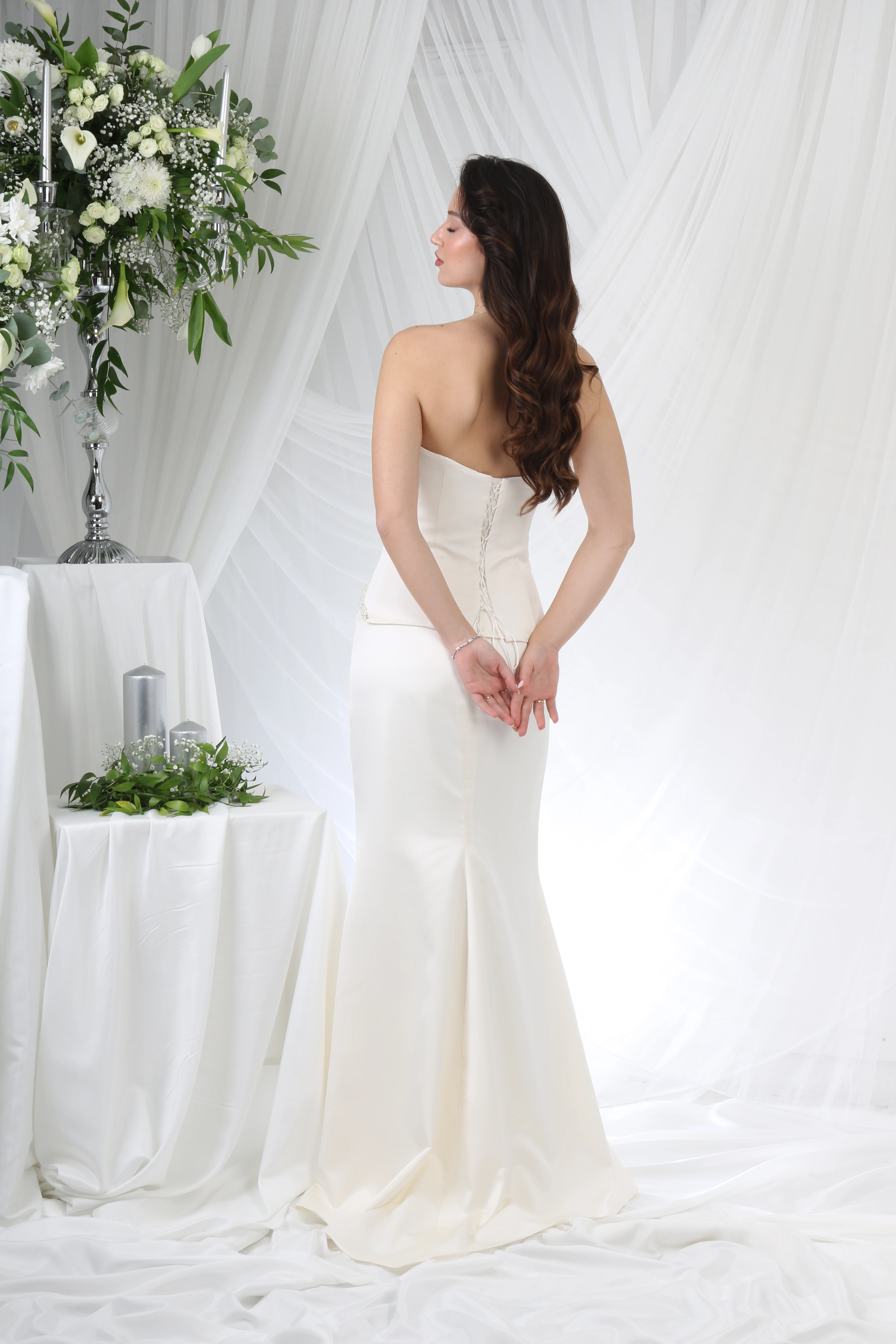 Dreamscapes Balık Kesim Nişan Elbisesi