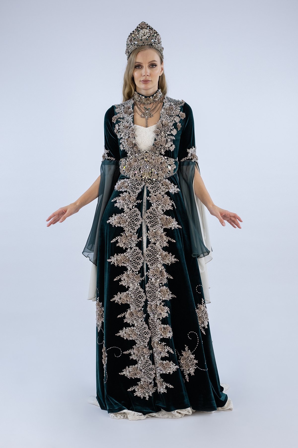 Angelic Radiance Kaftan Bindallı
