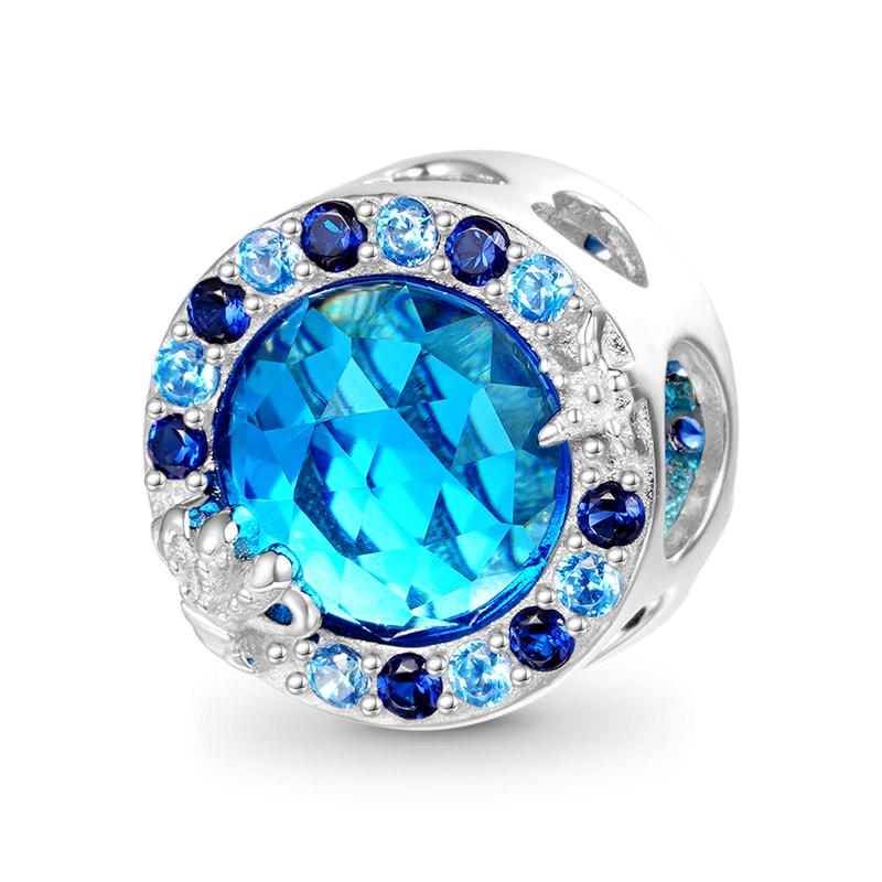 (18cm Klasik Bileklik) ve (Gizem Okyanusu Charm) ve (Denizkızı Kuyruğu Charm), 925 Ayar Gümüş