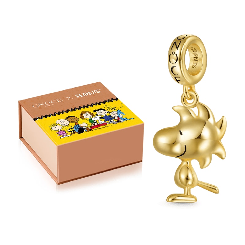 Peanuts Woodstock Sallantılı Charm, 925 Ayar Gümüş
