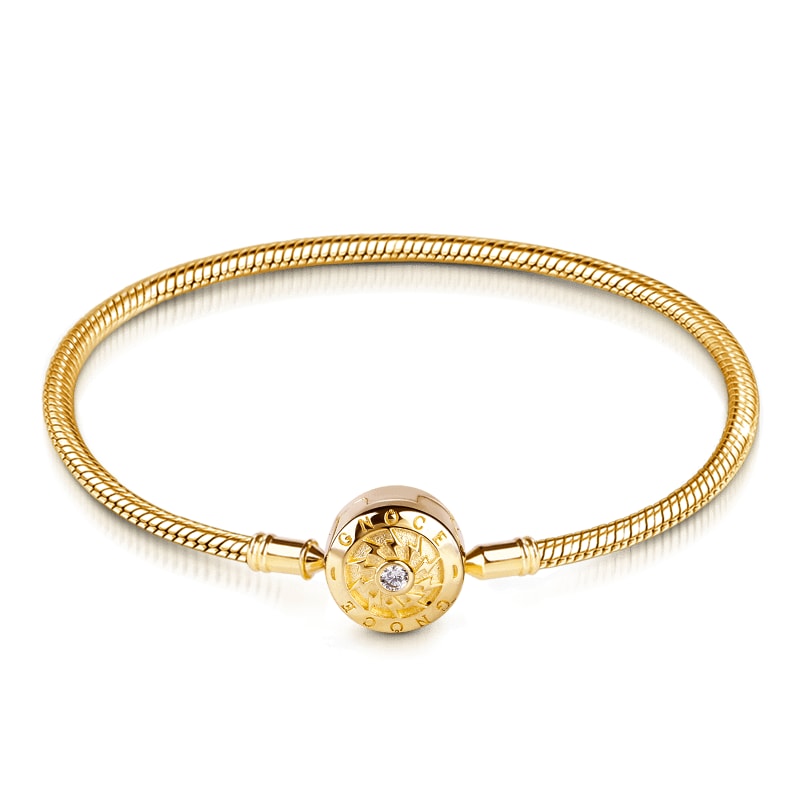 (18cm 18K Altın Kaplama Klasik Bileklik) ve (Hayat Ağacı Renkli Taşlarla İşlenmiş Charm) ve (Altın Yıldız Kübik Zirkon Taşlı Charm), 18K Altın Kaplama 25 Ayar Gümüş