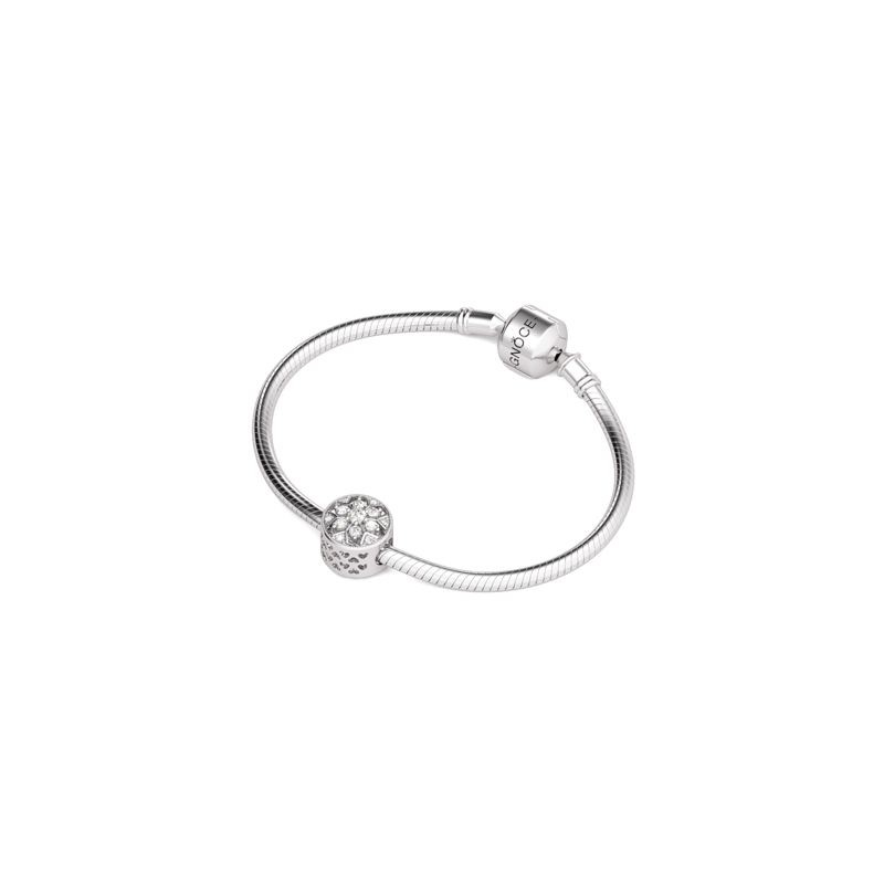 "Saf Aşk" Kar Tanesi Charm, 925 Ayar Gümüş