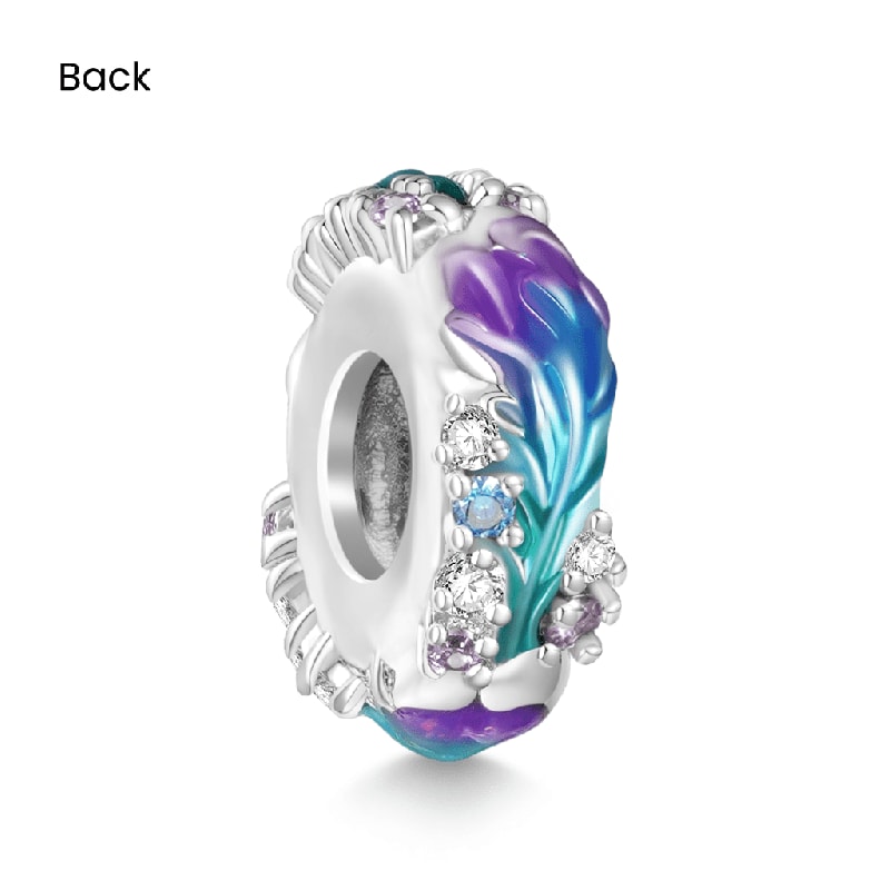 (18cm Klasik Bileklik) ve (Phoenix Tüyü Stoper Charm) ve (Aytaşı Kuğu Charm), 925 Ayar Gümüş