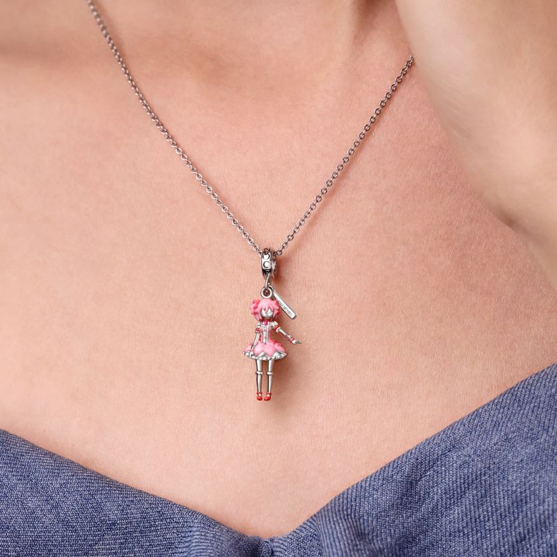 Madoka Kaname Transformation Charm, 925 Ayar Gümüş