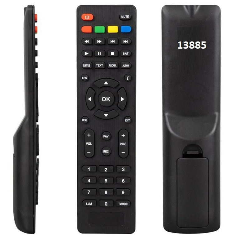 MYSAT * MOONSTAR MS-3000 FULL HD LM TUŞLU UYDU ALICI KUMANDASI