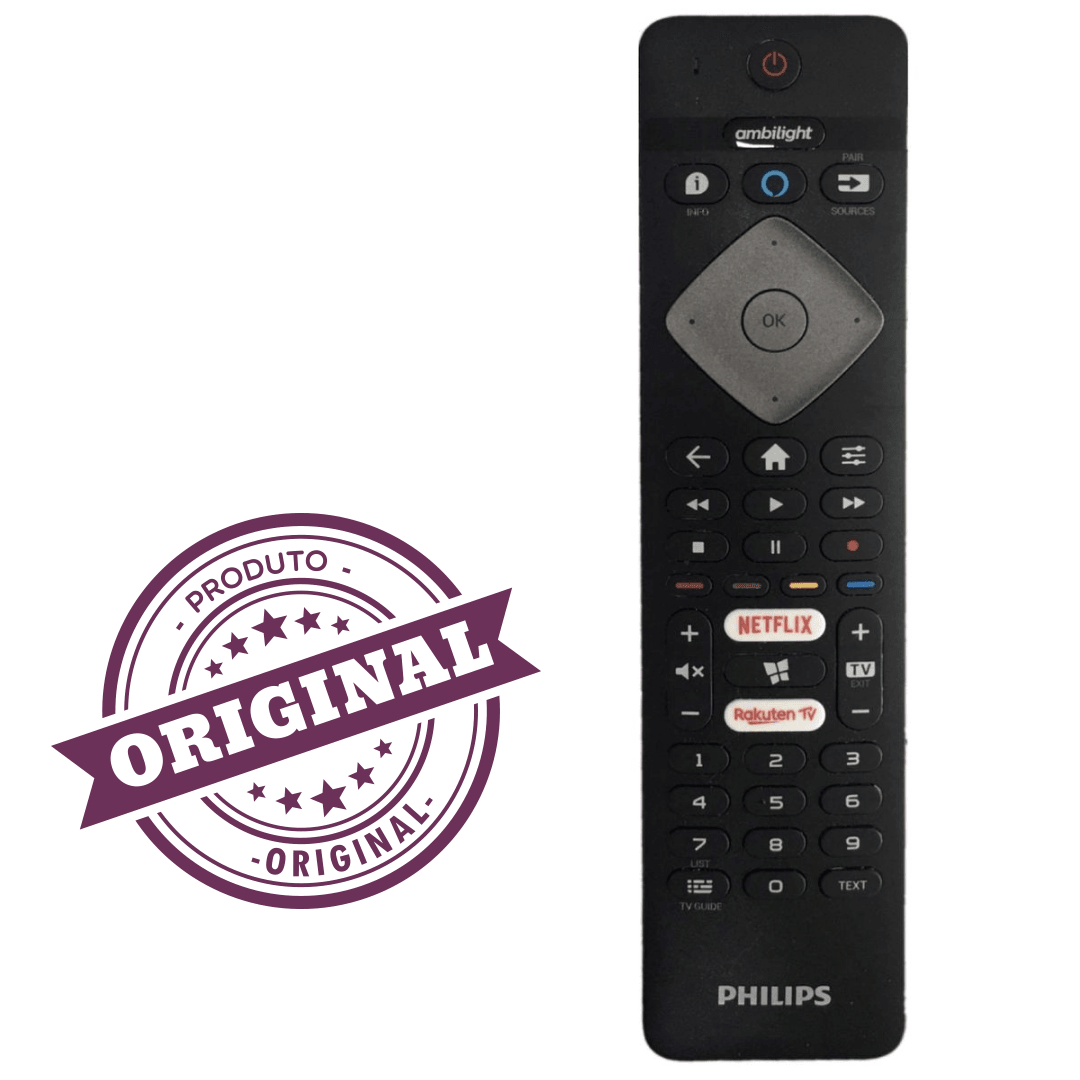 (ORJİNAL SESLİ) PHİLİPS 398GM10BEPHN0021PH ORİJİNAL TV KUMANDASI