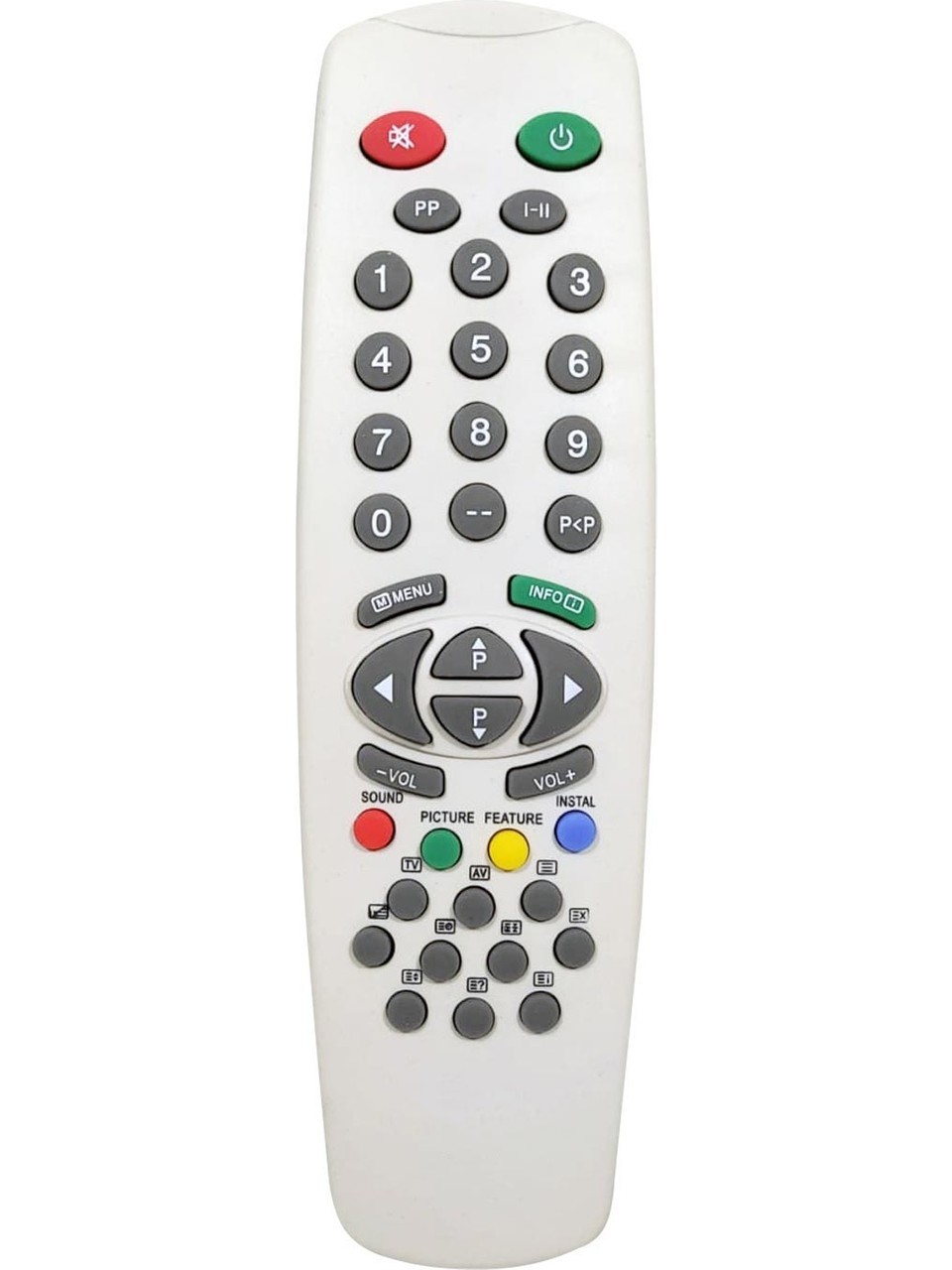 VESTEL 1940 İNFO TUŞLU TV KUMANDASI
