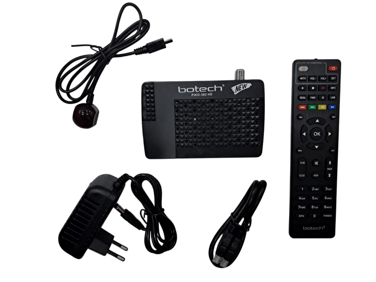 Botech Piko 502 HD NEW+ MİNİ UYDU ALICISI FULL HD 1080