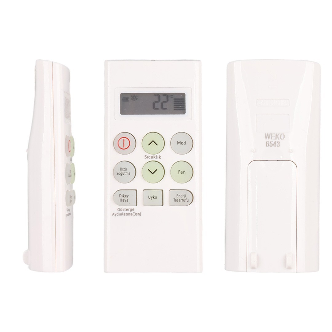ARÇELİK * DEMİRDÖKÜM 18000 BTU INVERTER KLİMA KUMANDASI