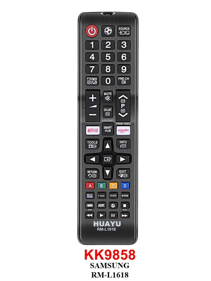 SAMSUNG RM-L1618 LCD LED TV NETFLIX-AMAZON KUMANDASI