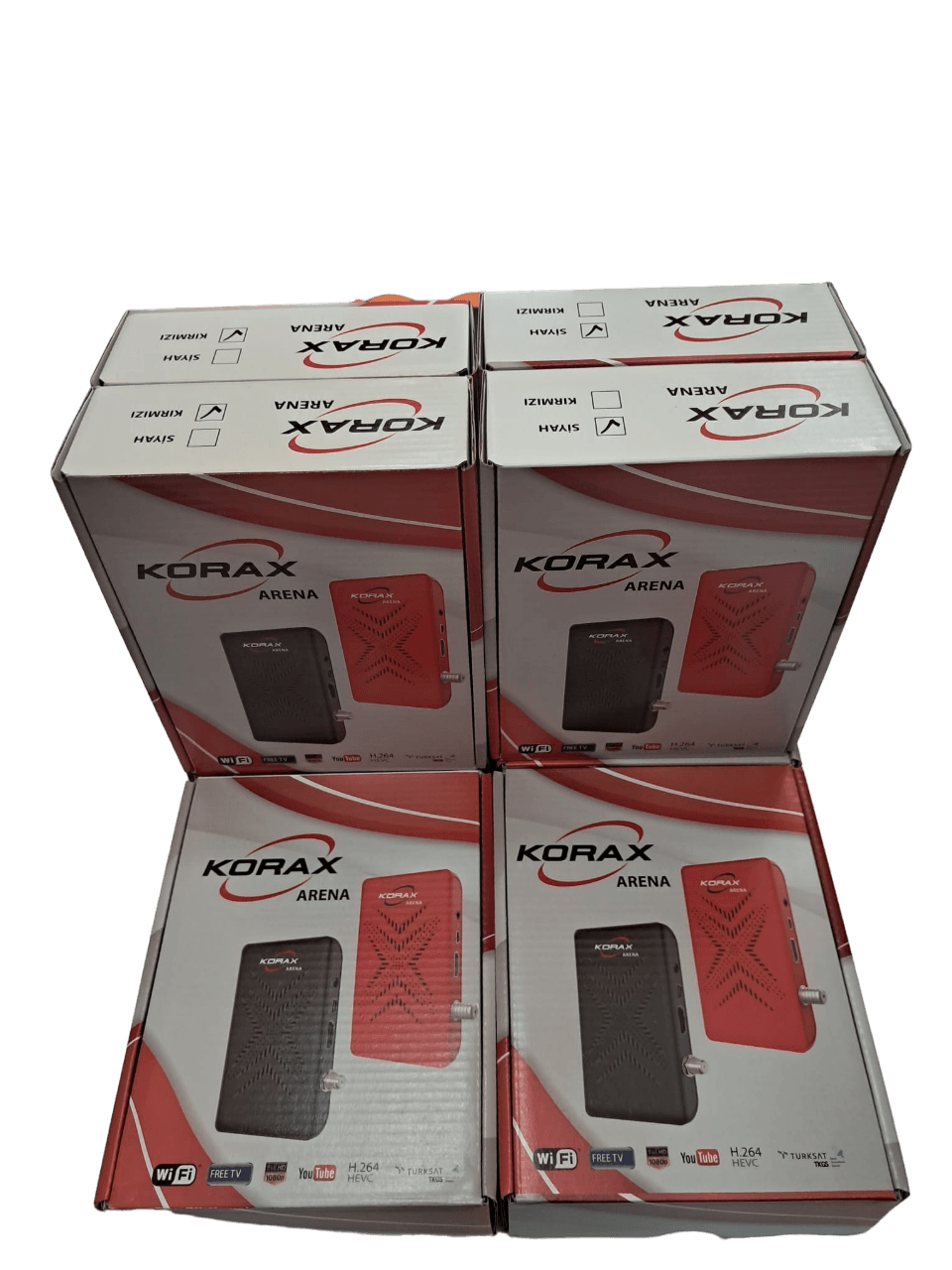 KORAX ARENA HD UYDU ALICISI (WİFİ-opsiyonel) FREE IPTV YOUTUBE H.264 HEVC (TKGS-Türksat Kanal Güncelle Sistemi) 2 YIL GARANTİ