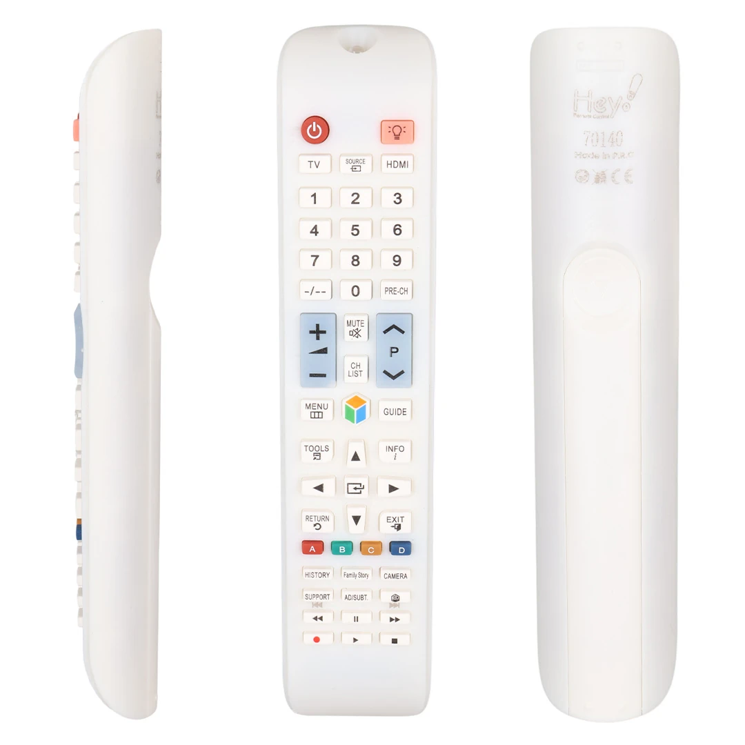 SAMSUNG BEYAZ LCD LED TV KUMANDA RM-D1078W KÜÇÜK KALIP (70140=33366)