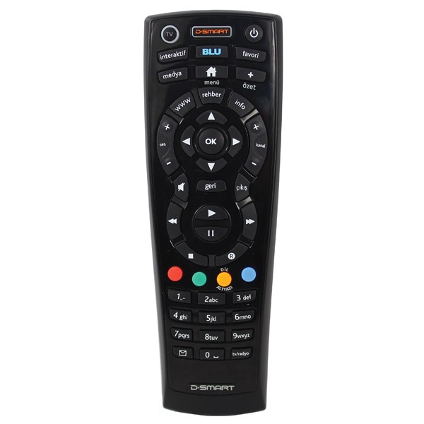 D-SMART AKILLI BLUE HD UYDU KUMANDASI (6410=13395)