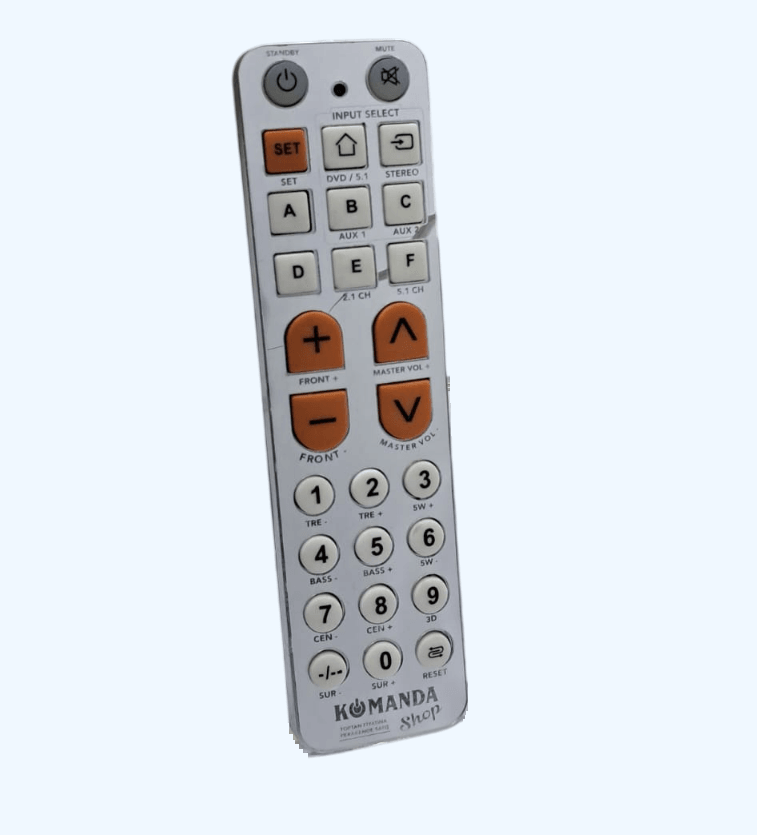 VESTEL HT-728DT 5+1 SES SİSTEMİ KUMANDASI