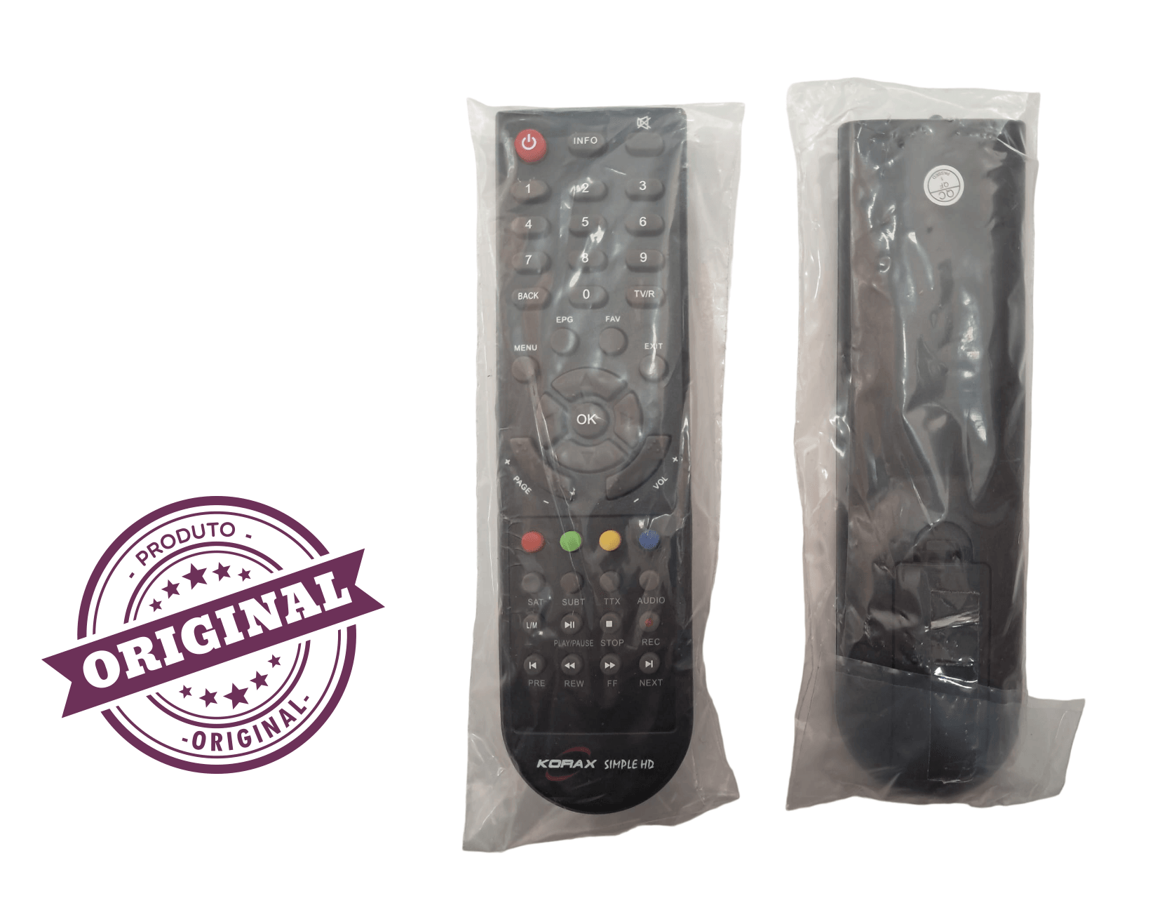 ORJİNAL KORAX SIMPLE HD UYDU ALICISI KUMANDASI