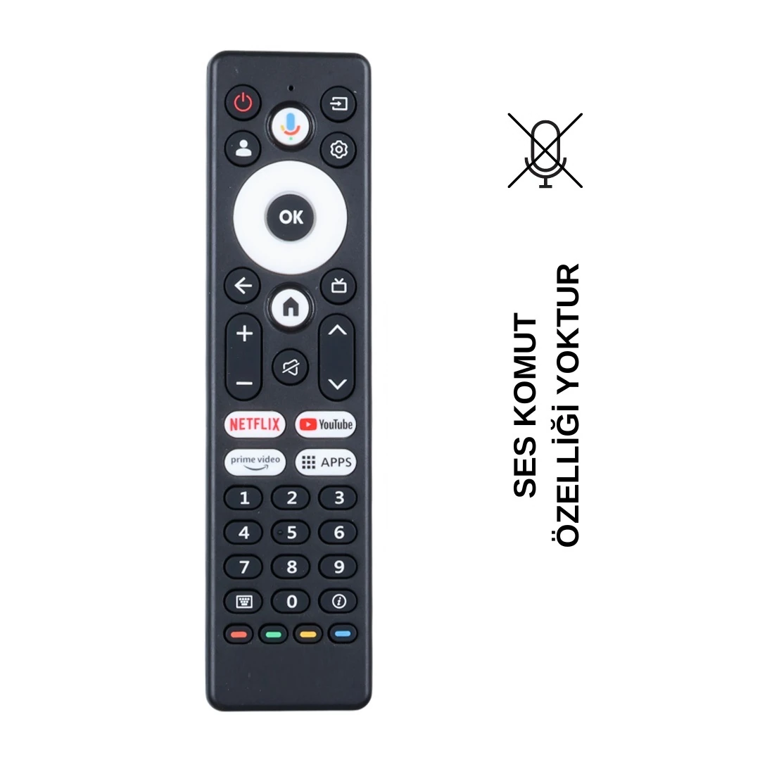 (SES KOMUTSUZ) ARÇELİK-BEKO-GRUNDIG NETFLIX-YOUTUBE-PRIME-APPS KUMANDA