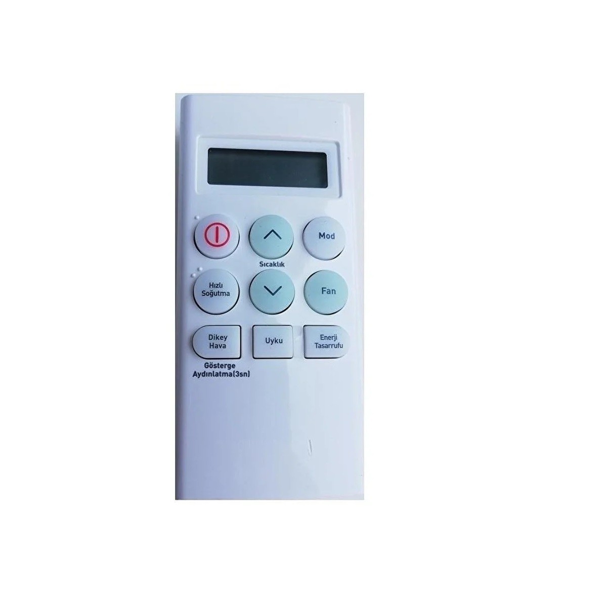 ALTUS-ARÇELİK-BEKO KISA YENİ MODEL BEYAZ KLİMA KUMANDASI