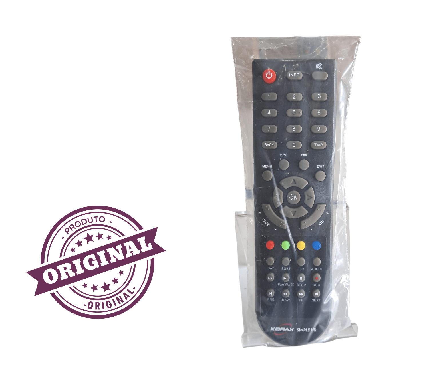 ORJİNAL KORAX SIMPLE HD UYDU ALICISI KUMANDASI