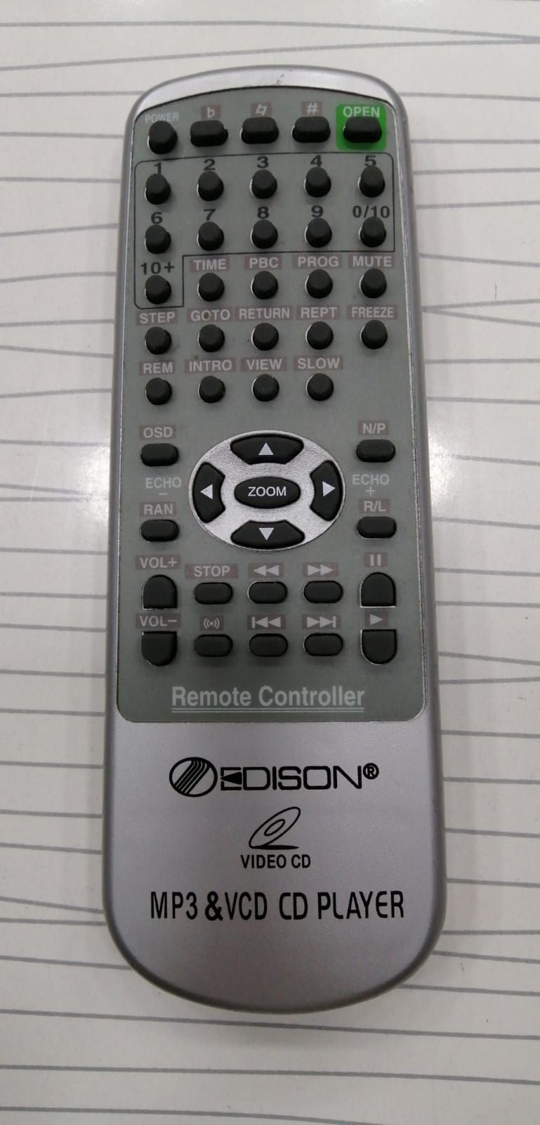 EDISON MP3&VCD CD PLAYER KUMANDASI