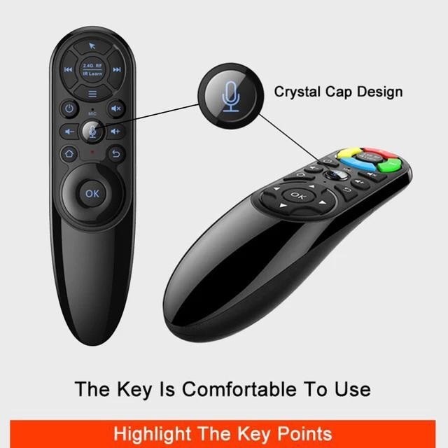 Android akıllı Uzaktan Kumanda Q9-air Mouse-mikrofonlu
