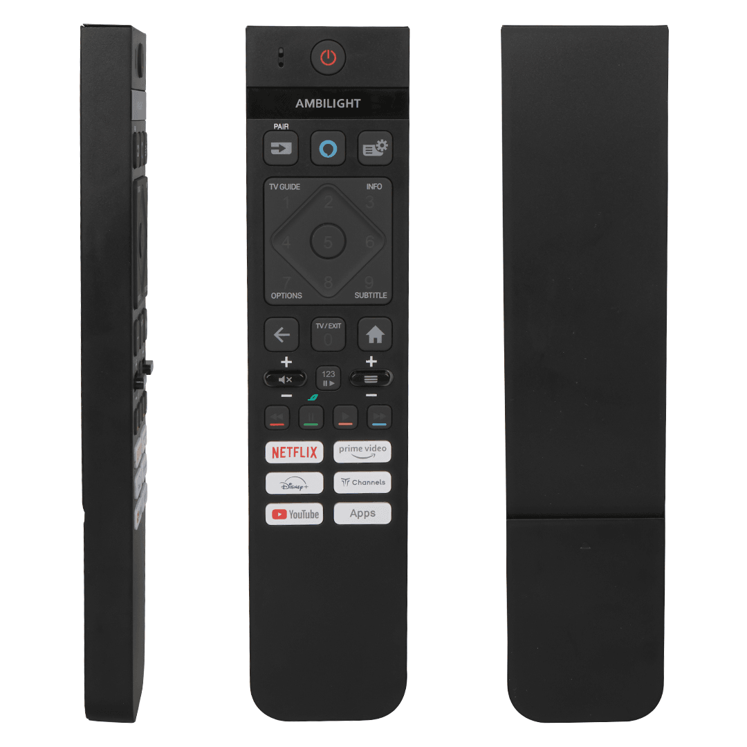 HUAYU PH-V17 PHILIPS 65PUS8349 NETFLIX-PRIME VIDEO- YOUTUBE- DISNEY PLUS TUŞLU SES KOMUTLU LCD-LED TV KUMANDA