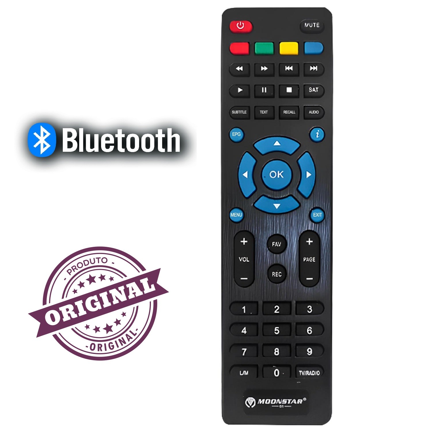 MOONSTAR MS-3000 UYDU ALICI MİNİ FULL HD DAHİLİ WIFI YOUTUBE IPTV KUMANDASI