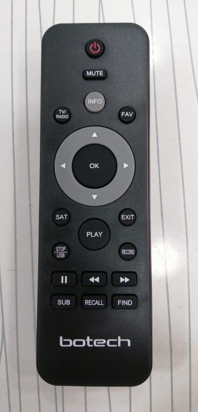BOTECH PİKO 207 208 HD UYDU KUMANDASI