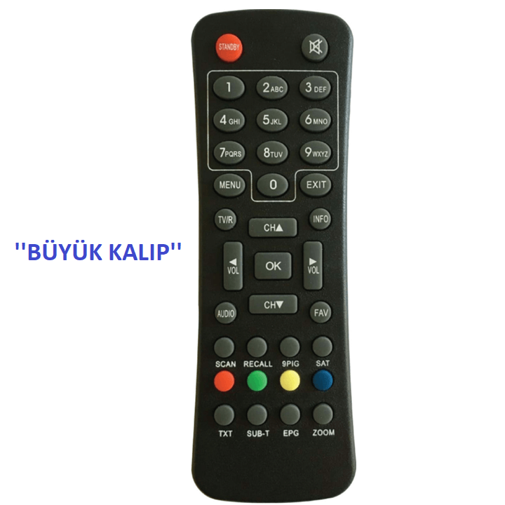 KAWAI 6050-6100-6200 TELETEX’Lİ (BÜYÜK KALIP) KUMANDA