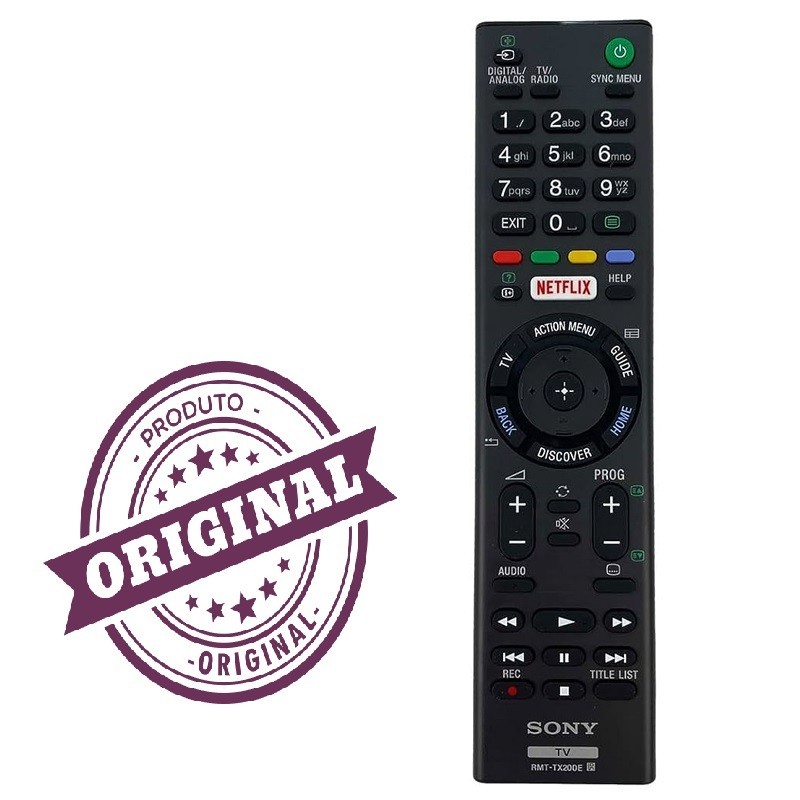 (ORJİNAL) SONY RMT-TX200E ORJİNAL TV KUMANDASI