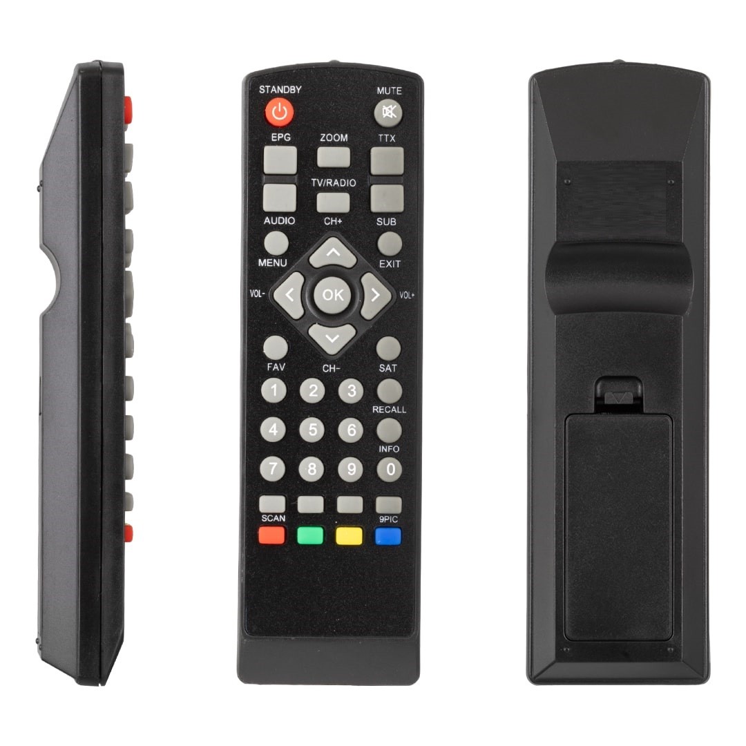 KORAX MINI BOX TKGS*HİREMCO MİNİ SD WISE*GOLDMASTER*DIGIMASTER HECTOR UYDU KUMANDASI