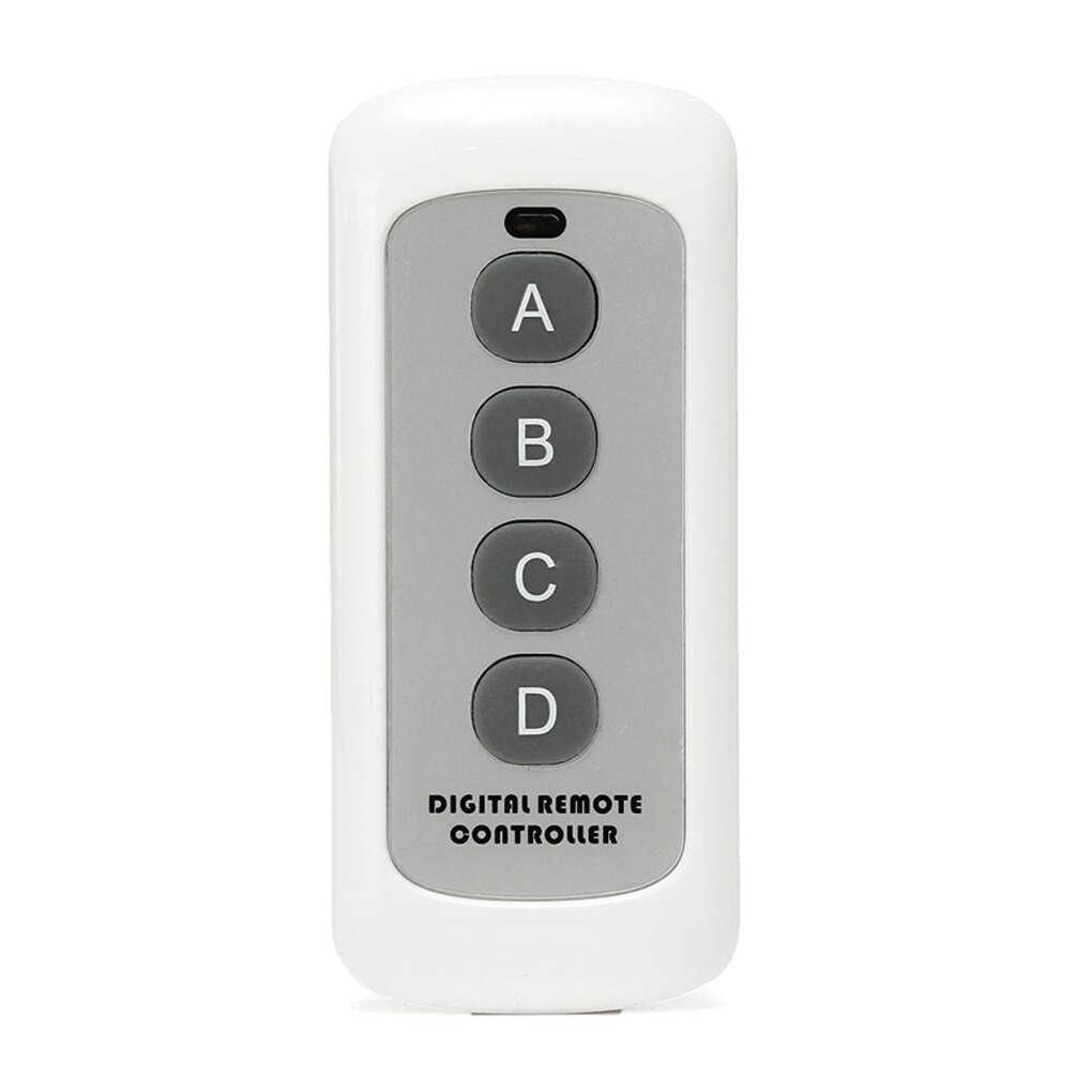 DIGITAL REMOTE CONTRLLER 433MHz 4 düğme EV1527 kodu uzaktan kumanda anahtarı RF verici kablosuz anahtarı akıllı ev garaj kapısı