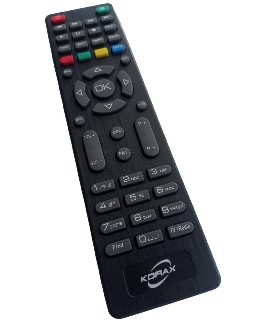 KORAX HİTECH ASTRA İPTV TUŞLU ORJİNAL UYDU KUMANDA=22335