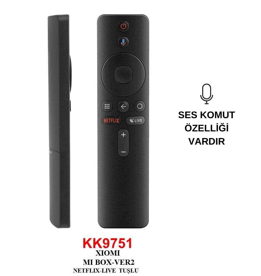 (SES KOMUTLU) XIAOMI MI TV STICK/MI BOX 4S 4K VER.2 NETFLIX-LIVE