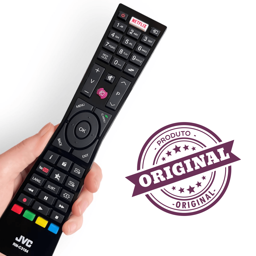 (ORJİNAL) JVC RM-C3184 ORİJİNAL TV KUMANDASI