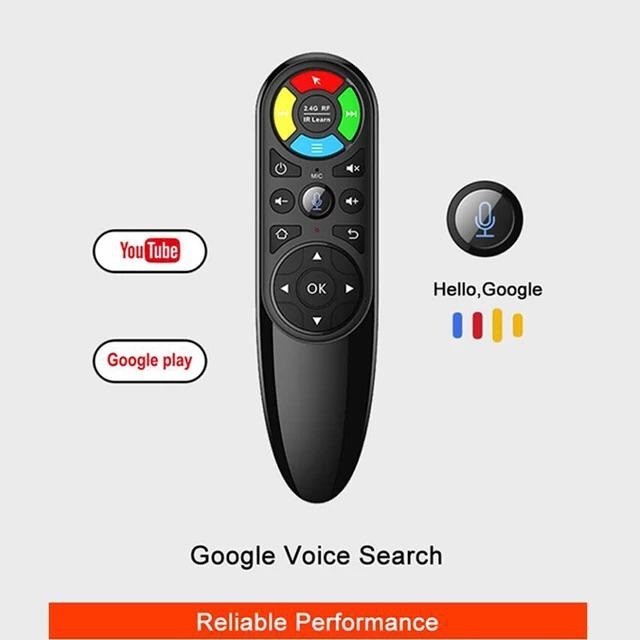 Android akıllı Uzaktan Kumanda Q9-air Mouse-mikrofonlu