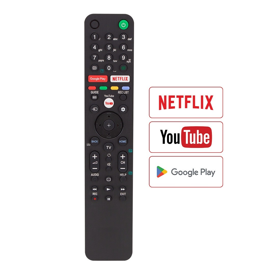 Sony Netflix-Youtube-Google Play Tuşlu Lcd-Led Tv Kumanda