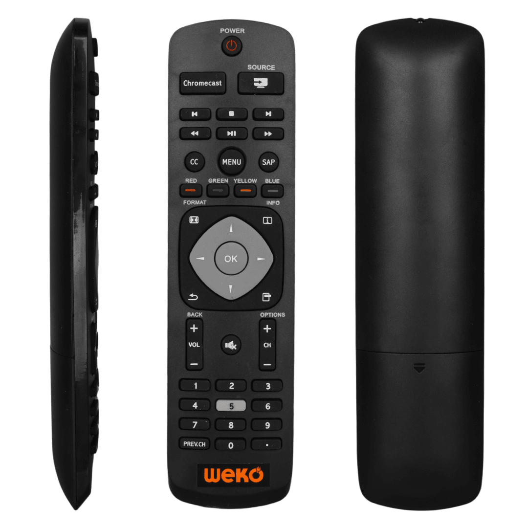 PHILIPS CH-1764 CHROMECAST-SOURCE TUŞLU LCD LED TV KUMANDA