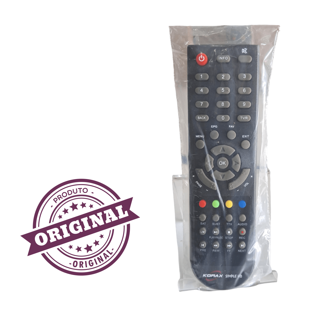 ORJİNAL KORAX SIMPLE HD UYDU ALICISI KUMANDASI