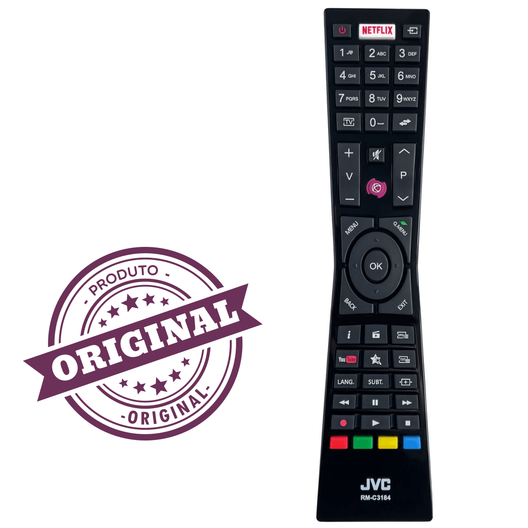 (ORJİNAL) JVC RM-C3184 ORİJİNAL TV KUMANDASI