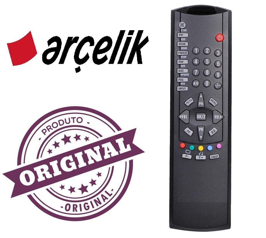 (ORJİNAL) ARÇELİK 14.2 OKZ UYDU KUMANDASI (8091)